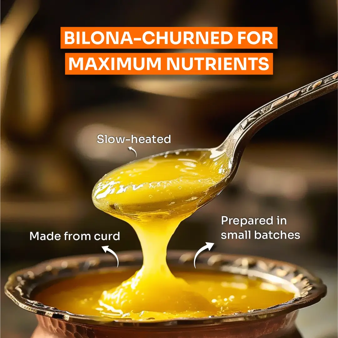 Gir Cow Ghee - Pure Desi Bilona A2 Ghee - Image 2