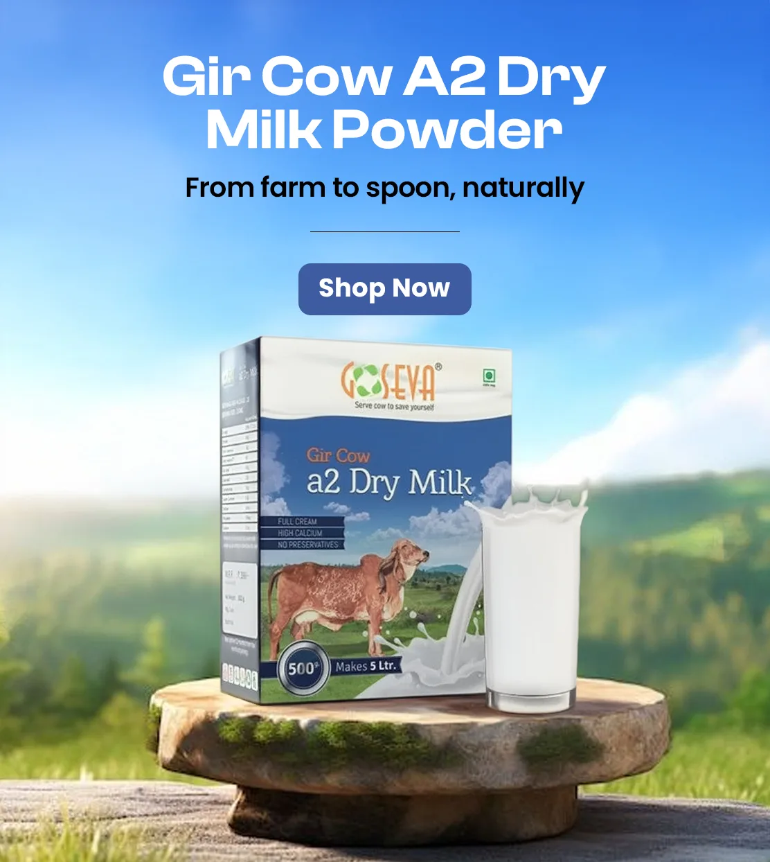 Gir Cow A2 Milk Powder
