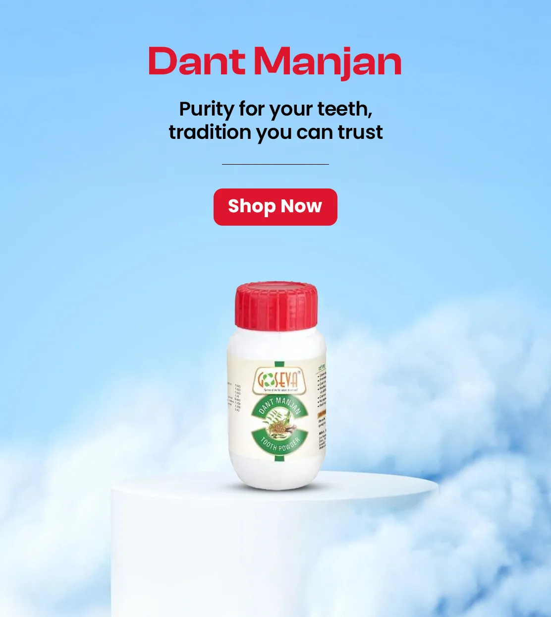 Dant Manjan – Ayurvedic Tooth Powder