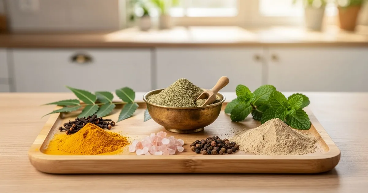 Best Ayurvedic Tooth Powder Alternatives in 2026 | Goseva